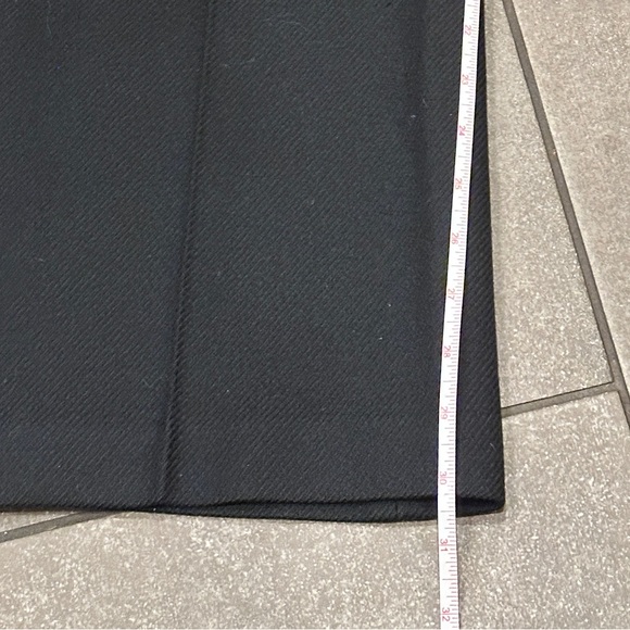 BCBG MaxAzria 100% Wool Black Wide Leg Pants Size 2 - Picture 7 of 10